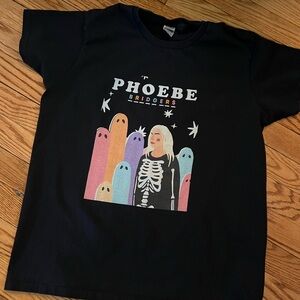 Phoebe Bridgers Black Graphic T-Shirt